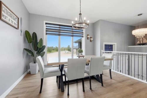 362 Webster Drive, Red Deer, AB - Indoor Photo Showing Dining Room