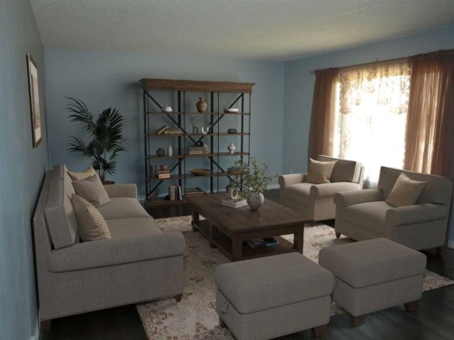 68 Hermary, Red Deer, AB - Indoor Photo Showing Living Room