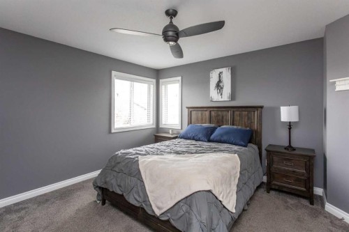 51 Emily Crescent, Lacombe, AB - Indoor Photo Showing Bedroom