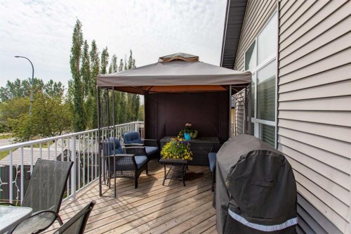 51 Emily Crescent, Lacombe, AB - Outdoor With Deck Patio Veranda With Exterior