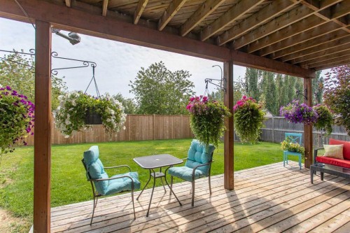 51 Emily Crescent, Lacombe, AB - Outdoor With Deck Patio Veranda