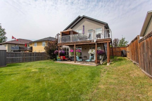 51 Emily Crescent, Lacombe, AB - Outdoor With Deck Patio Veranda