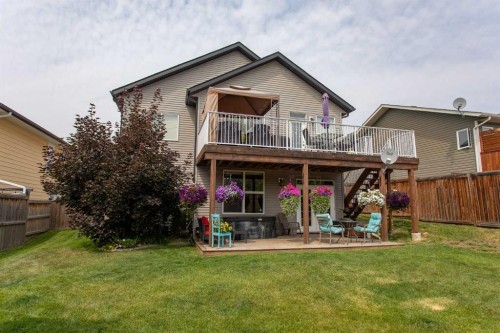 51 Emily Crescent, Lacombe, AB - Outdoor With Deck Patio Veranda