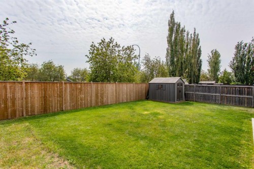 51 Emily Crescent, Lacombe, AB - Outdoor With Backyard