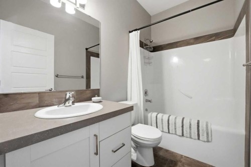 161 Crimson Court, Blackfalds, AB - Indoor Photo Showing Bathroom