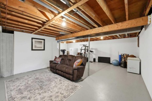 4814 Lorne Avenue, Blackfalds, AB - Indoor Photo Showing Basement
