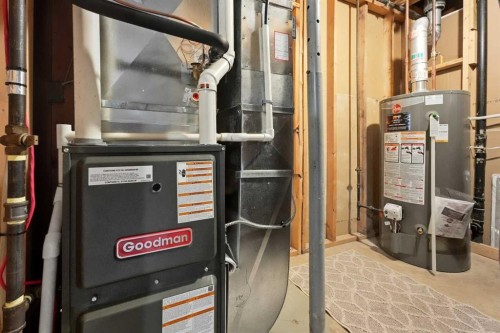 4814 Lorne Avenue, Blackfalds, AB - Indoor Photo Showing Basement