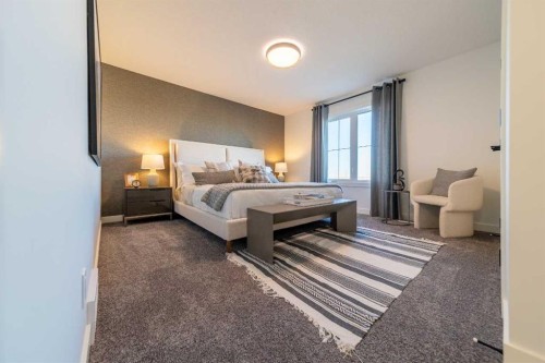 468 Northern Lights Place, Langdon, AB - Indoor Photo Showing Bedroom