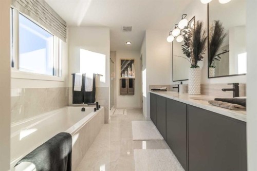 468 Northern Lights Place, Langdon, AB - Indoor Photo Showing Bathroom