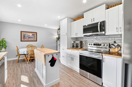 21 Malcolm Crescent, Red Deer, AB - Indoor Photo Showing Kitchen