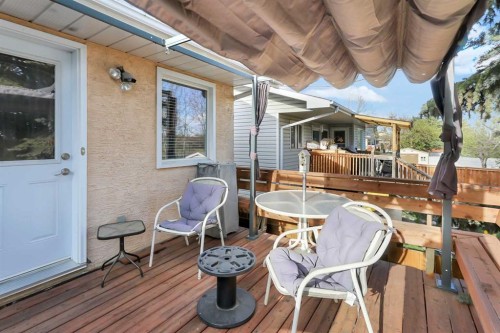 125 Crawford Street, Red Deer, AB - Outdoor With Deck Patio Veranda With Exterior