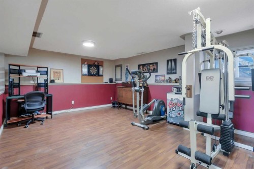 125 Crawford Street, Red Deer, AB - Indoor Photo Showing Gym Room
