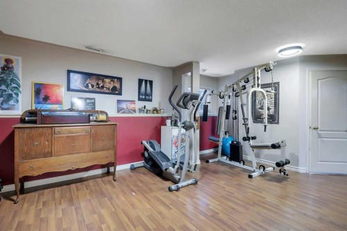 125 Crawford Street, Red Deer, AB - Indoor Photo Showing Gym Room