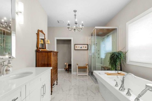 36408 Range Road 271, Rural Red Deer County, AB - Indoor Photo Showing Bathroom