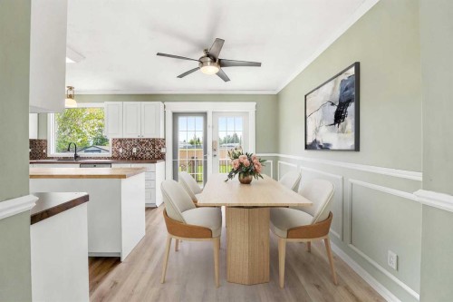 45 Northstar Drive, Lacombe, AB - Indoor Photo Showing Dining Room