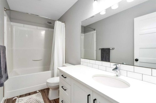 22 Bardwell Way, Sylvan Lake, AB - Indoor Photo Showing Bathroom