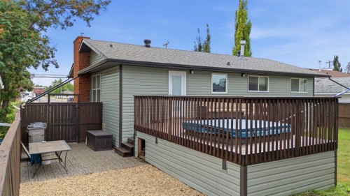 5910 57 Ave, Ponoka, AB - Outdoor With Deck Patio Veranda With Exterior