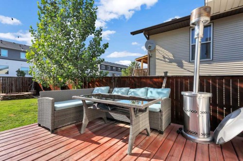 9 Valley Crescent, Blackfalds, AB - Outdoor With Deck Patio Veranda With Exterior