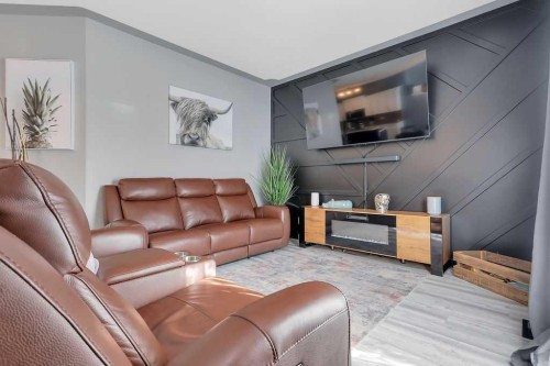9 Valley Crescent, Blackfalds, AB - Indoor Photo Showing Living Room