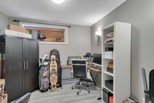 9 Valley Crescent, Blackfalds, AB - Indoor Photo Showing Office