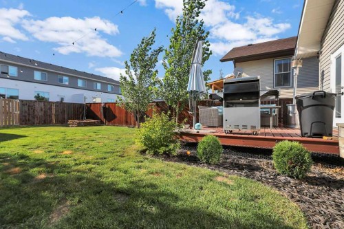 9 Valley Crescent, Blackfalds, AB - Outdoor With Deck Patio Veranda