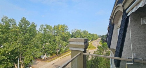 406-4425 Heritage Way, Lacombe, AB - Outdoor With Balcony