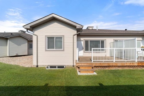12-5021 34 Avenue, Camrose, AB - Outdoor With Deck Patio Veranda With Exterior