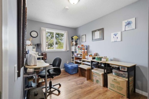 31 Willow Crescent, Lacombe, AB - Indoor Photo Showing Office