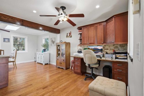 31 Willow Crescent, Lacombe, AB - Indoor Photo Showing Office