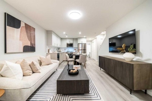 520 Tekarra Drive Nw, Calgary, AB - Indoor Photo Showing Living Room