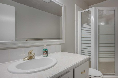 42 Westglen Boulevard, Blackfalds, AB - Indoor Photo Showing Bathroom