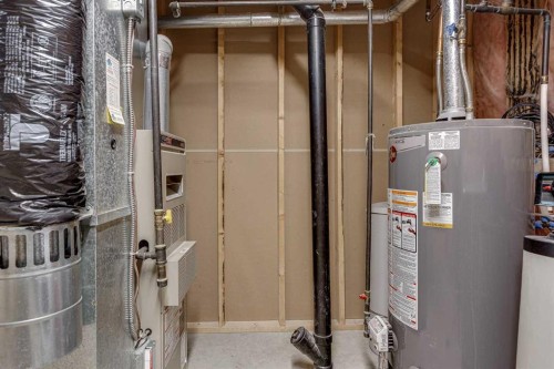 42 Westglen Boulevard, Blackfalds, AB - Indoor Photo Showing Basement