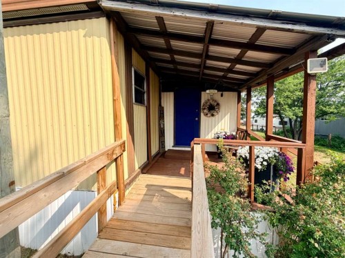 5039 51 Avenue, Caroline, AB - Outdoor With Deck Patio Veranda With Exterior