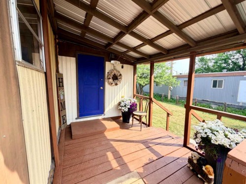 5039 51 Avenue, Caroline, AB - Outdoor With Deck Patio Veranda With Exterior