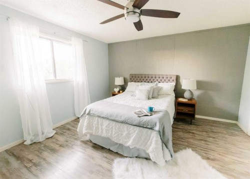 3219 Olson Street, Donalda, AB - Indoor Photo Showing Bedroom