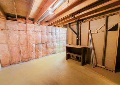 3219 Olson Street, Donalda, AB - Indoor Photo Showing Basement