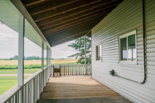 3219 Olson Street, Donalda, AB - Outdoor With Deck Patio Veranda With Exterior