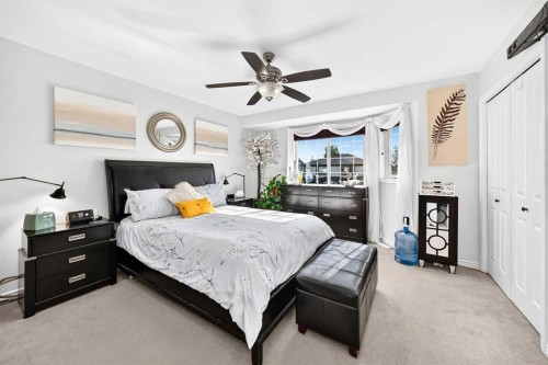 60 Arthur Close, Red Deer, AB - Indoor Photo Showing Bedroom