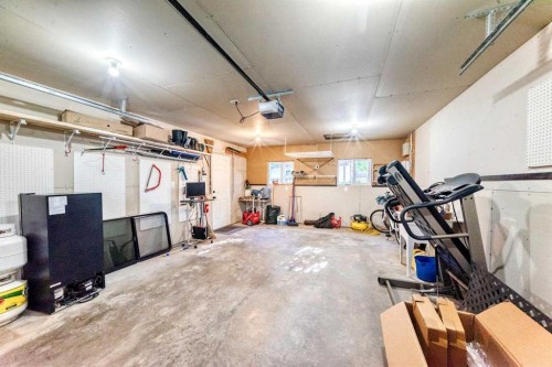 60 Arthur Close, Red Deer, AB - Indoor Photo Showing Garage