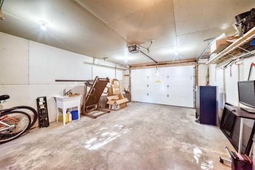 60 Arthur Close, Red Deer, AB - Indoor Photo Showing Garage