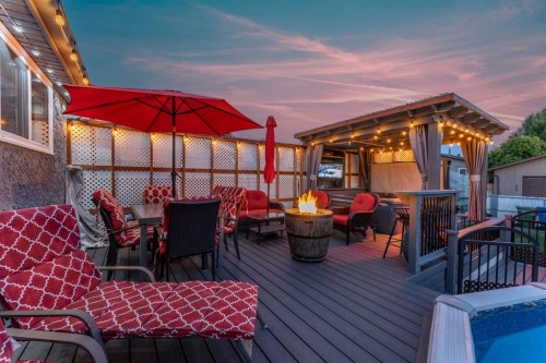 8 Caswell Close, Red Deer, AB - Outdoor With Deck Patio Veranda With Exterior
