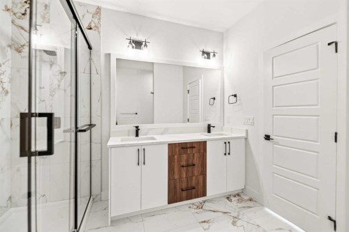 87 Linden Place, Rural Red Deer County, AB - Indoor Photo Showing Bathroom