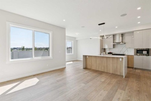 162 Drystone Way Nw, Calgary, AB - Indoor Photo Showing Kitchen With Upgraded Kitchen