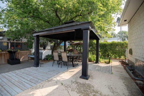 4606 51 Avenue, Bentley, AB - Outdoor With Deck Patio Veranda