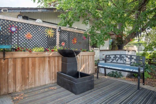 4606 51 Avenue, Bentley, AB - Outdoor With Deck Patio Veranda