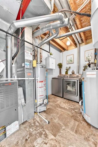 2-6220 Orr Drive, Red Deer, AB - Indoor Photo Showing Basement