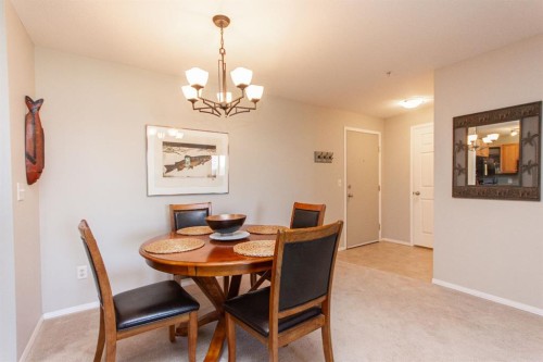 2303-12B Ironside Street, Red Deer, AB - Indoor Photo Showing Dining Room