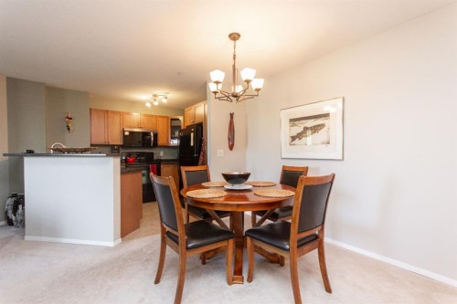 2303-12B Ironside Street, Red Deer, AB - Indoor Photo Showing Dining Room