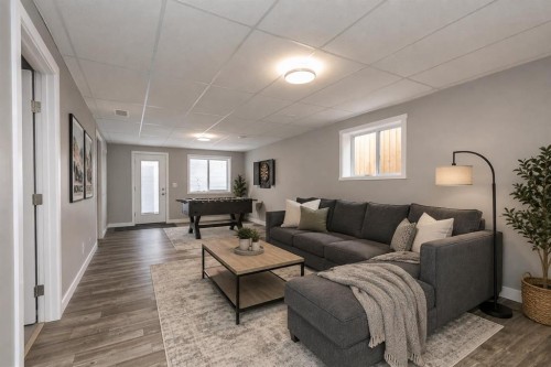 146 Truant Crescent, Red Deer, AB - Indoor Photo Showing Living Room