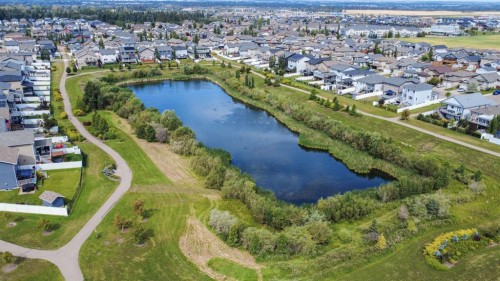 146 Truant Crescent, Red Deer, AB - Outdoor With Body Of Water With View
